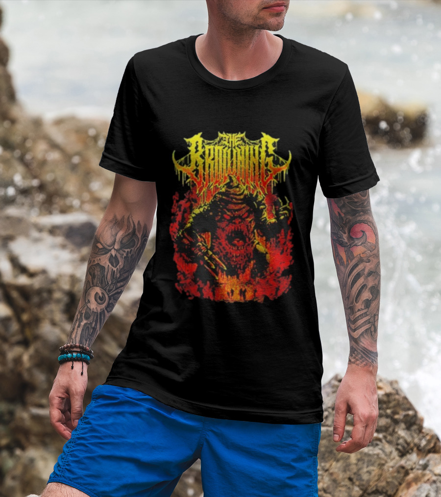 The Browning Burn This World Evolved USA Tour 2025 Destroyer Monster Fire T-Shirt