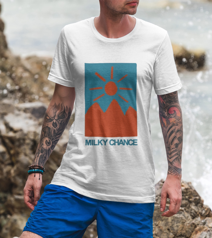Milky Chance Sun Mountain Illustration T-Shirt