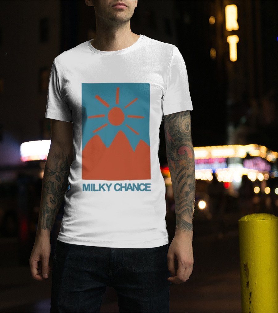 Milky Chance Sun Mountain Illustration T-Shirt