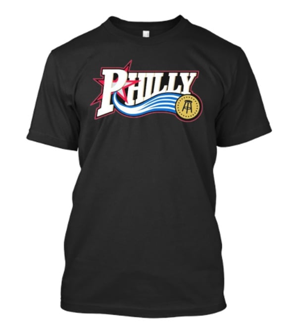 Philly Star With Stool And Wave Elements T-Shirt