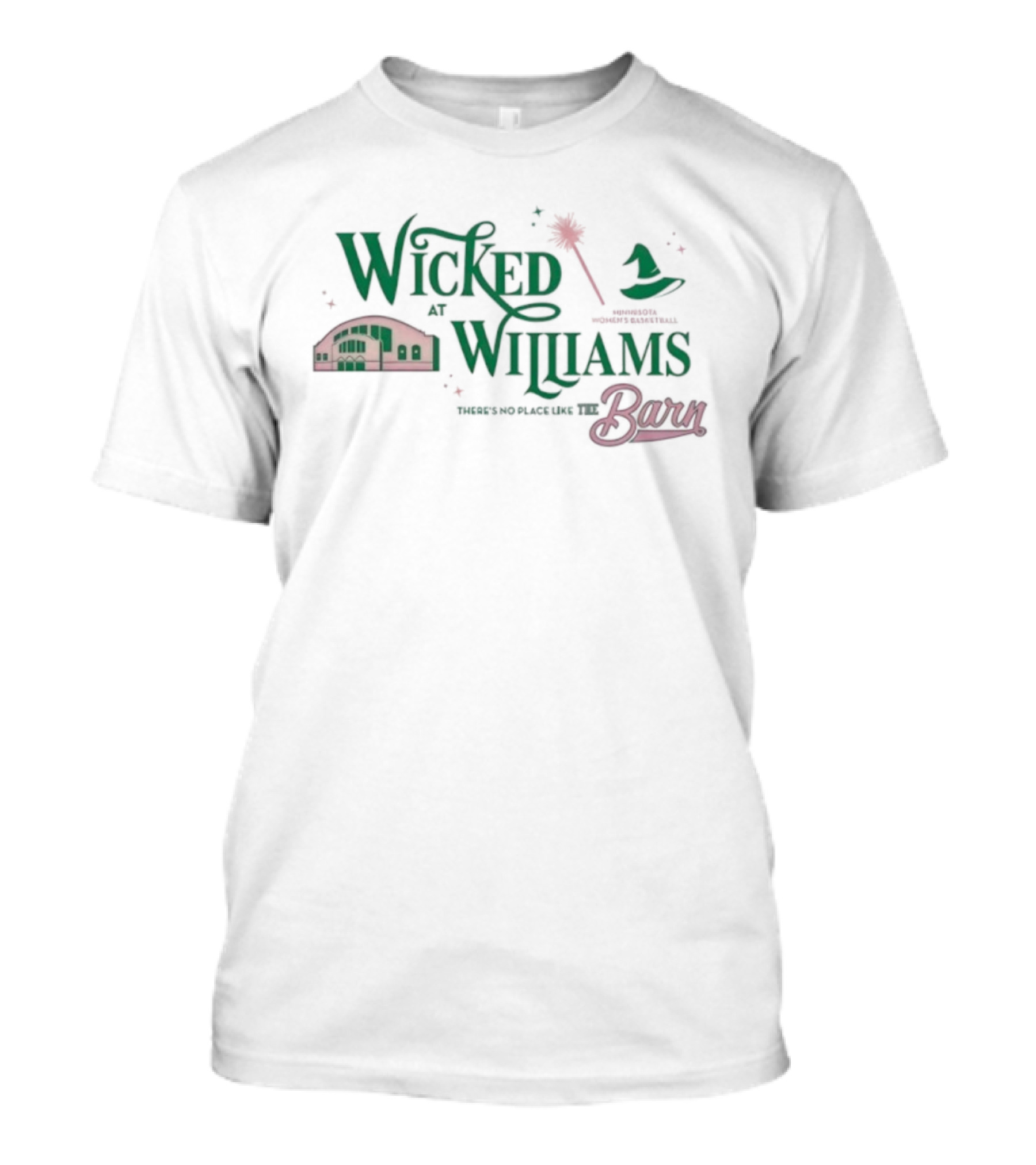 Wicked At Williams Barn There's No Place Like The Barn Wand And Witch Hat T-Shirt