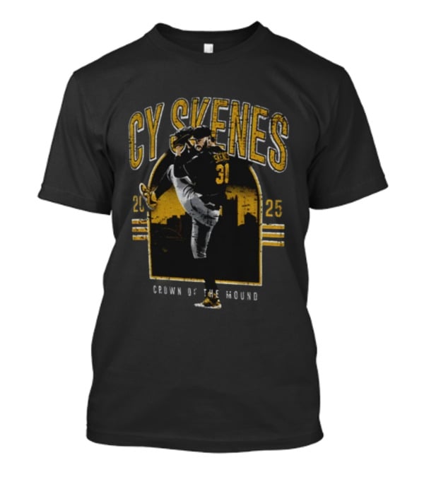 Cy Skenes 30 Pittsburgh Crown Of The Mound 2025 T-Shirt