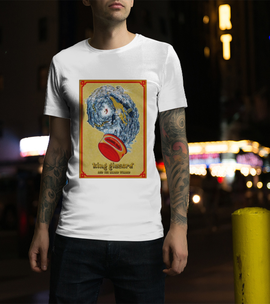 King Gizzard Lizard Wizard Nov 15 2025 Gothenburg Sweden T-Shirt