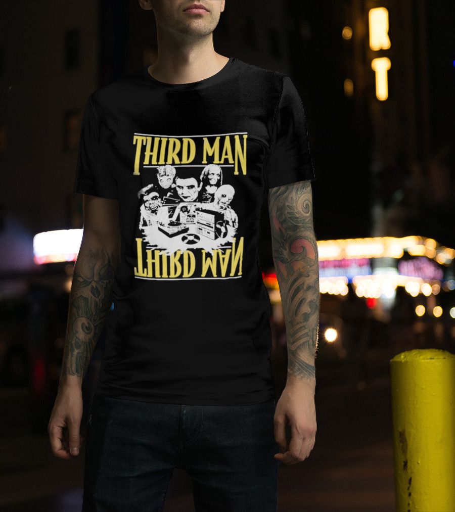 Third Man Records Creepy Mash Up T-Shirt
