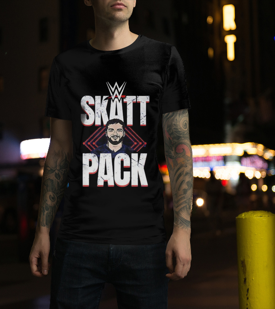 WWE Skatt Pack Cam Skattebo New York Giants 2025 T-Shirt
