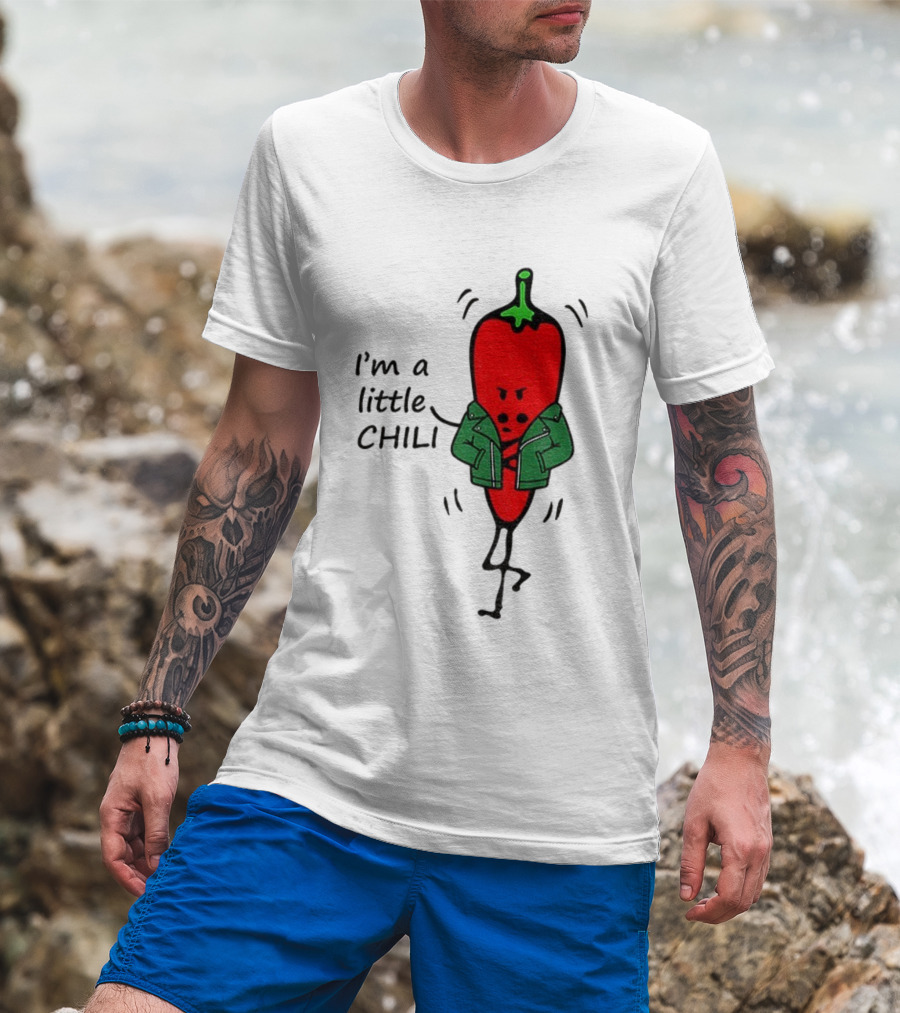 I'm A Little Chili Cute Pepper Wearing Jacket T-Shirt