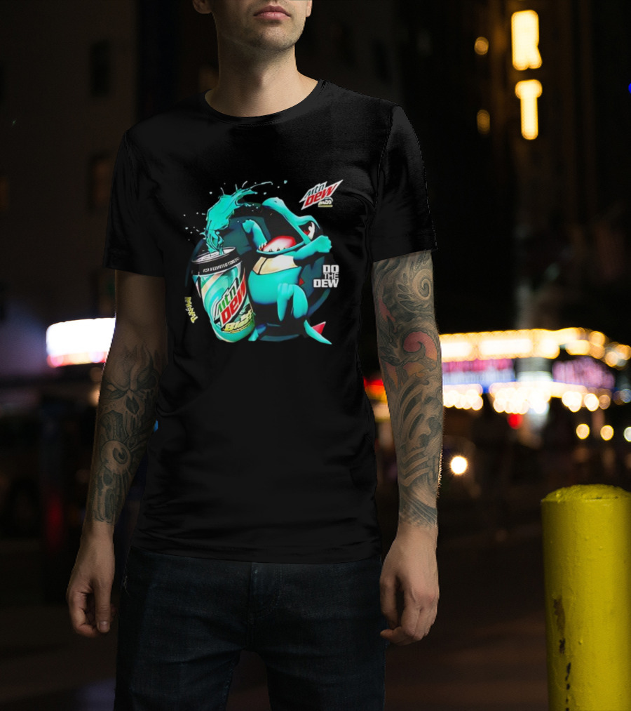 Mountain Dew Baja Blast Do The Dew Animation T-Shirt