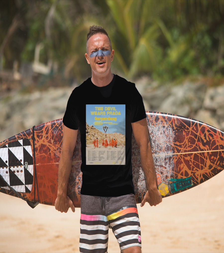 The Devil Wears Prada Four Year Strong 2024 Tour With Microwave And Loathe T-Shirt