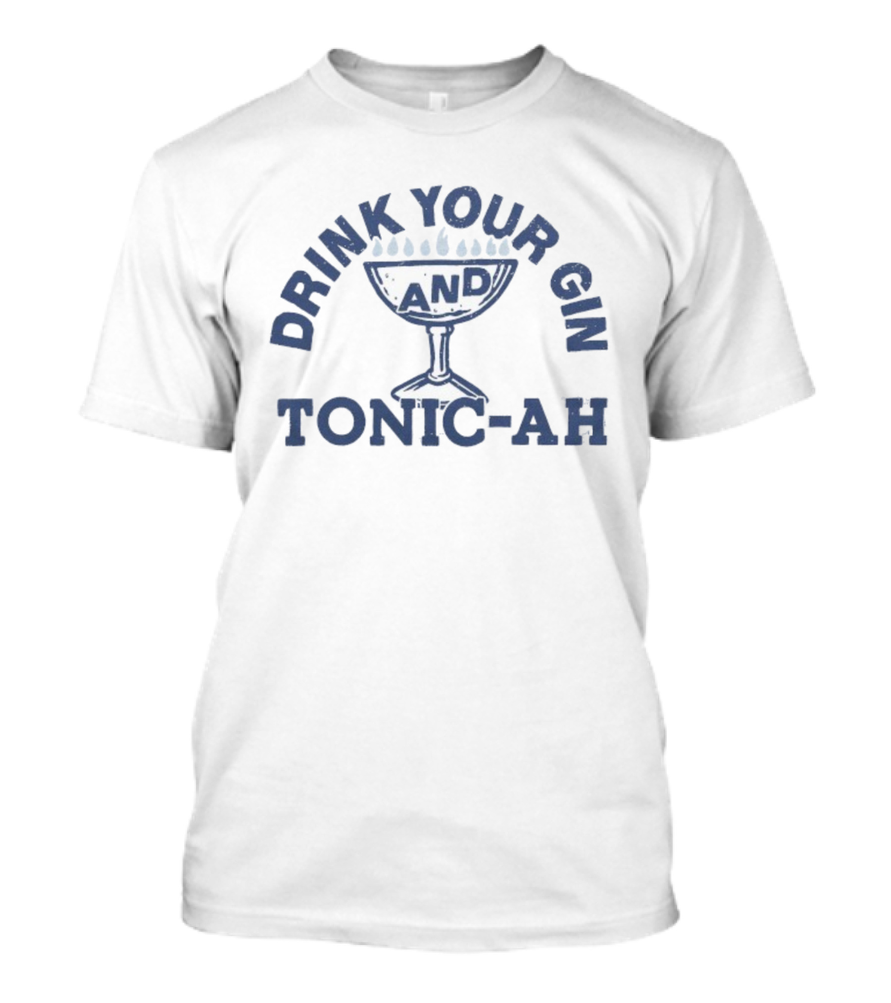 Drink Your Gin And Tonic-Ah Hanukkah Celebration Menorah Cup T-Shirt