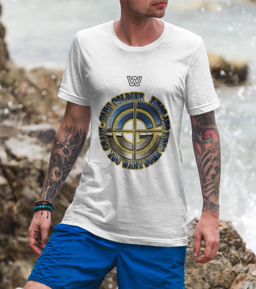 WWE Chain Gang Soldier You Want Some Come Get Some T-Shirt