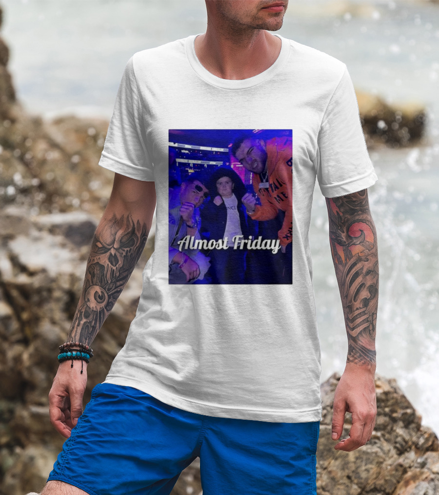 Almost Friday Hasbulla Pavia Skatt Night Out T-Shirt