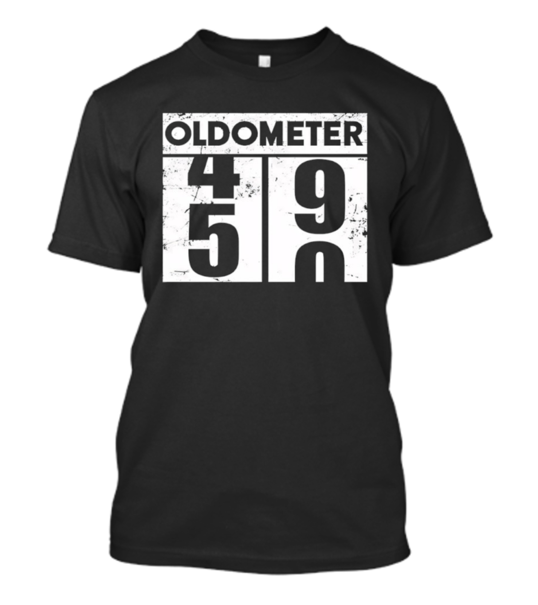 Oldometer 45 90 Milestone Celebration T-Shirt