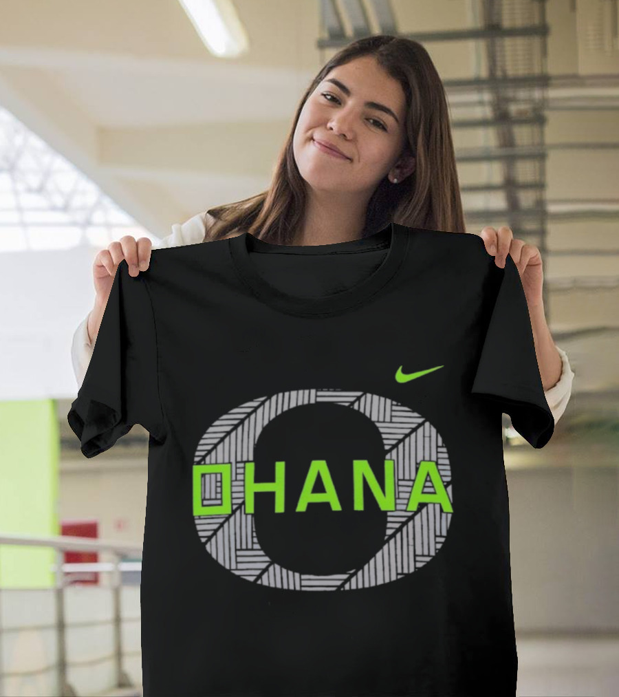 Oregon Ducks Ohana Nike Fleece T-Shirt