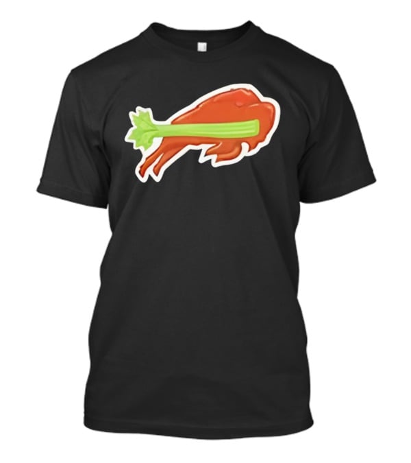 2025 Buffalo Bills Chicken Wing Celery Buffalo Wings Football T-Shirt
