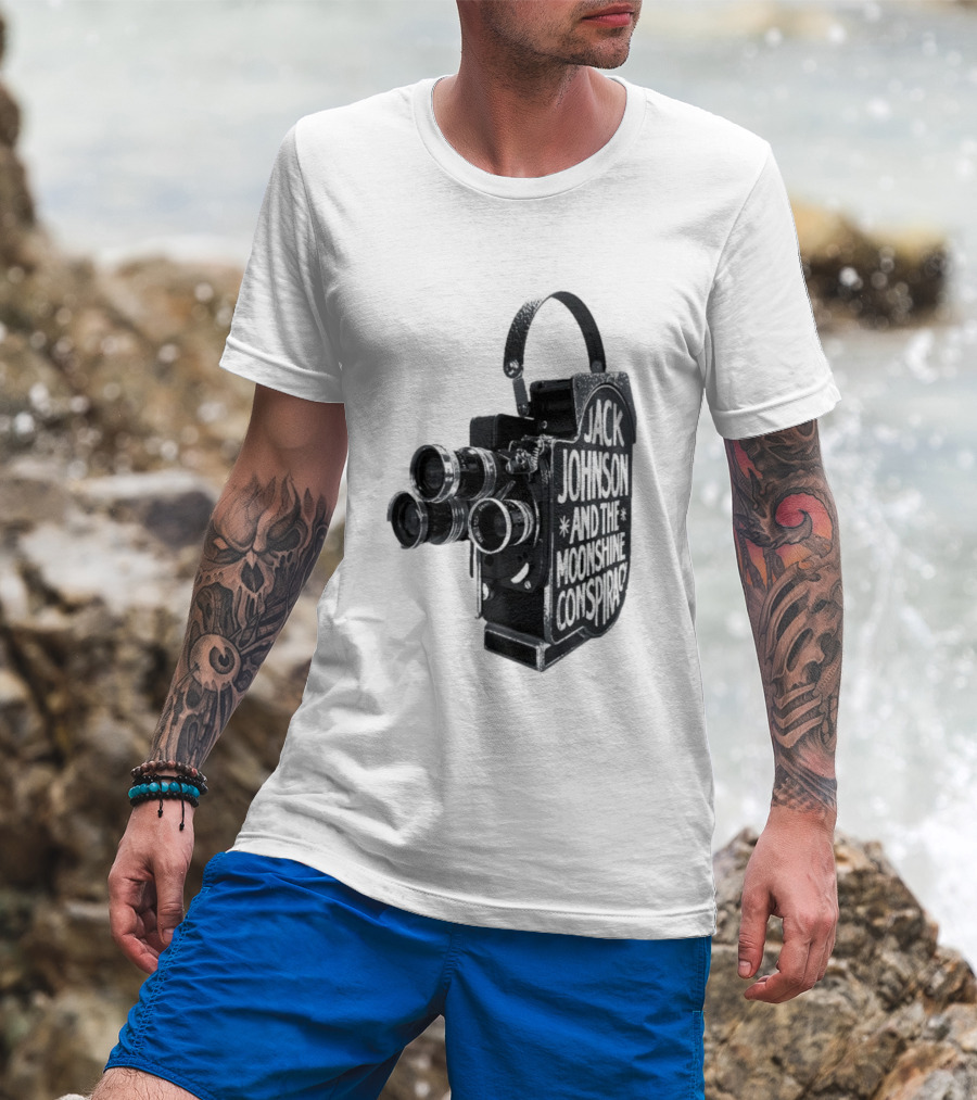 Jack Johnson And The Moonshine Conspiracy Bolex Camera T-Shirt