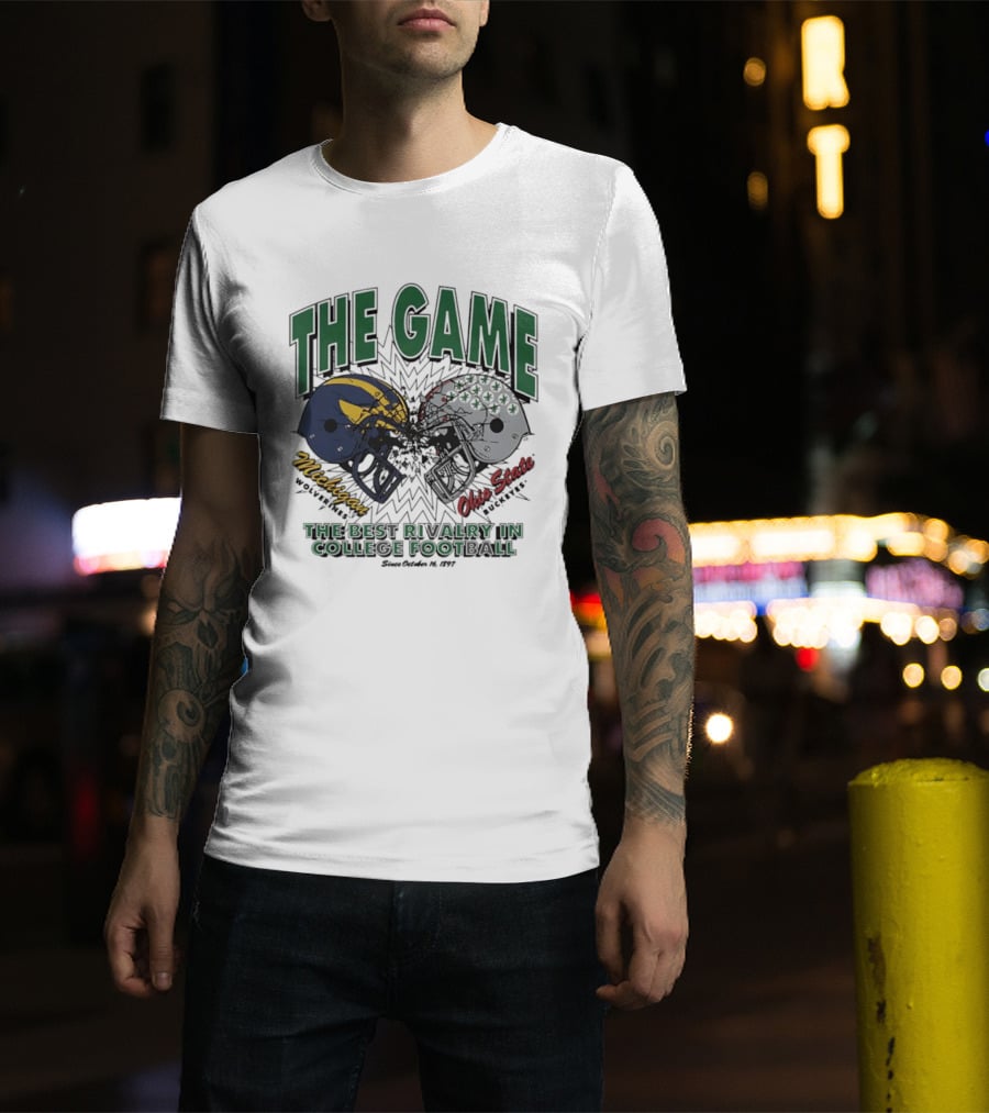 The Game Michigan Vs Ohio State Best Rivalry In College Football T-Shirt