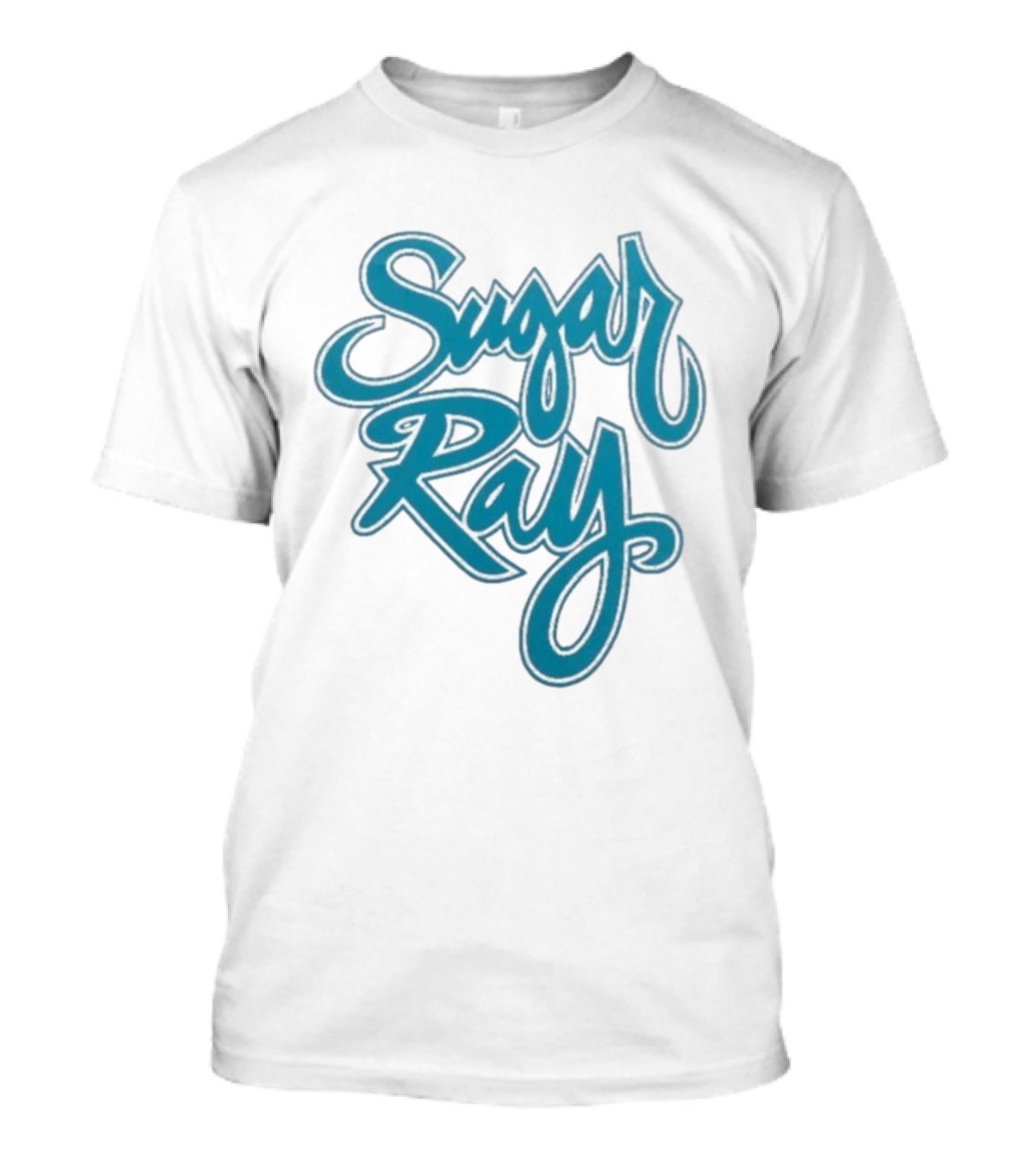 Sugar Ray Retro Blue Script Emblem T-Shirt