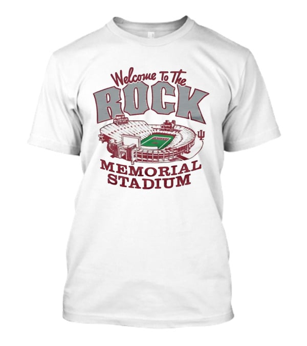 Welcome To The Rock Memorial Stadium Indiana University IU T-Shirt