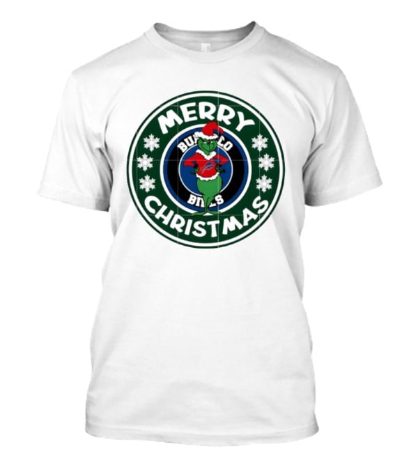 Buffalo Bills Merry Christmas Grinch T-Shirt
