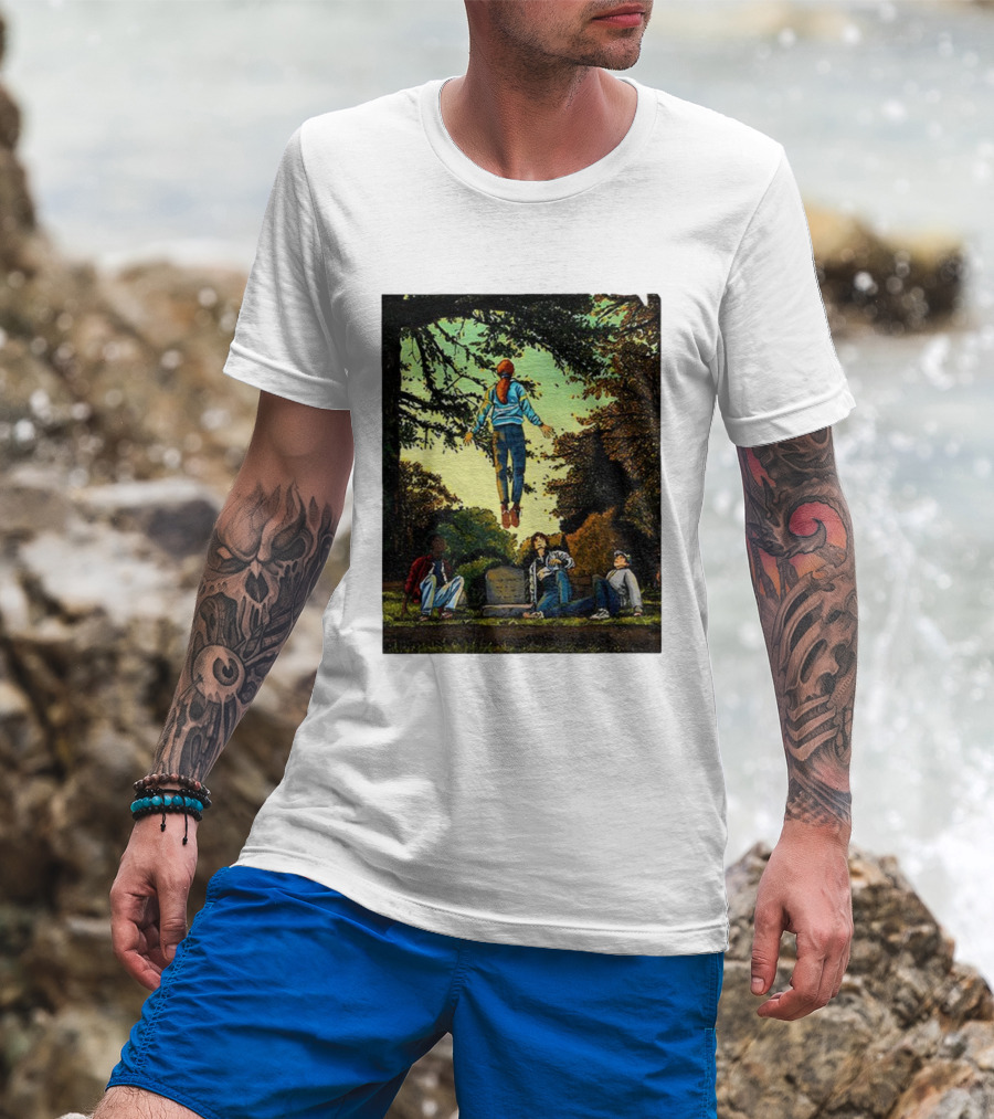 Running Up That Hill Max Friends Scene 80s Adventure T-Shirt