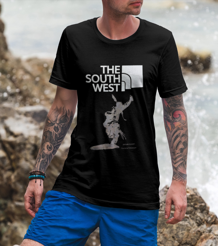 The South West X The North Face Surfing Silhouette T-Shirt
