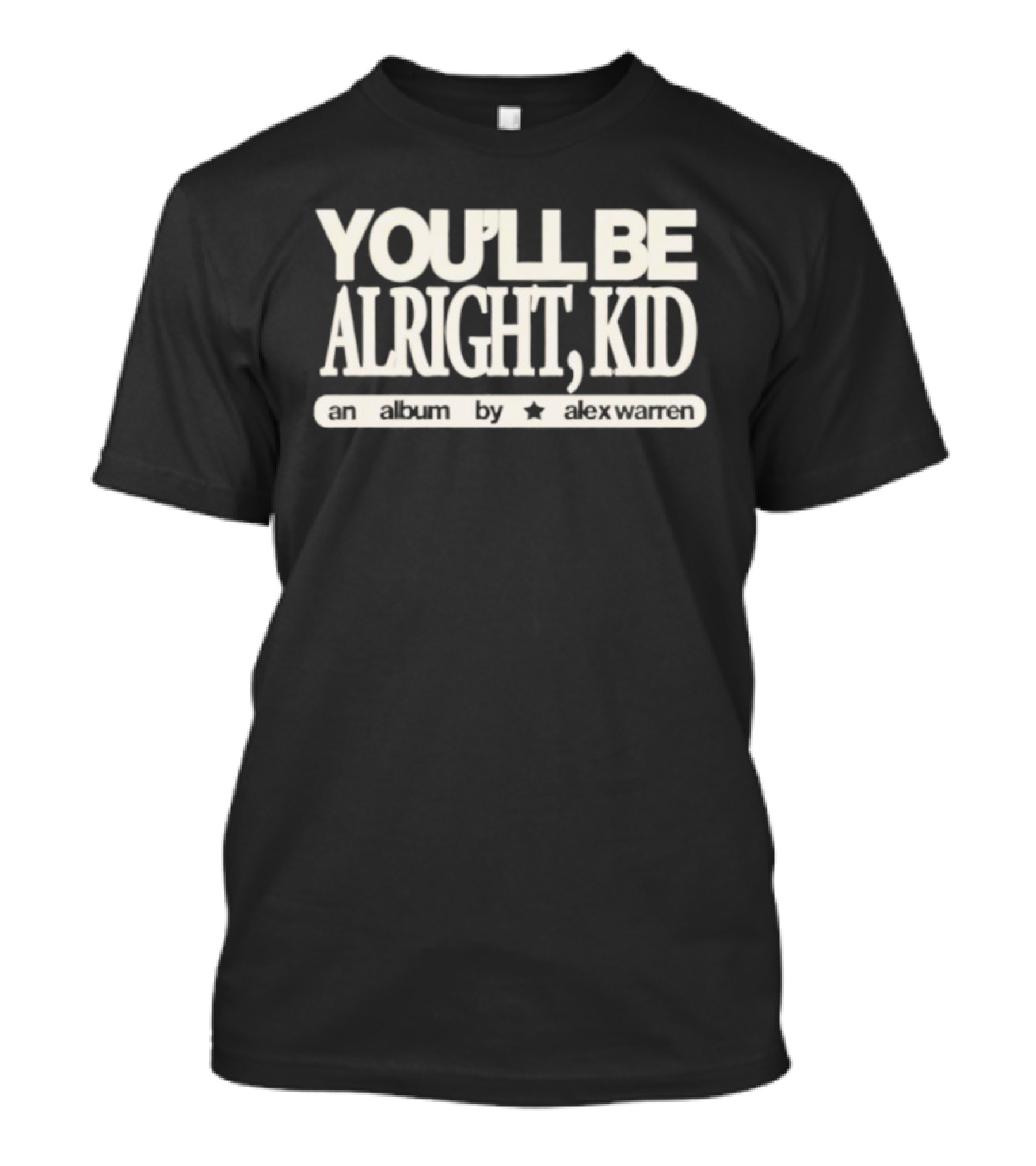 You’ll Be Alright Kid - An Album By Alex Warren Star Design T-Shirt