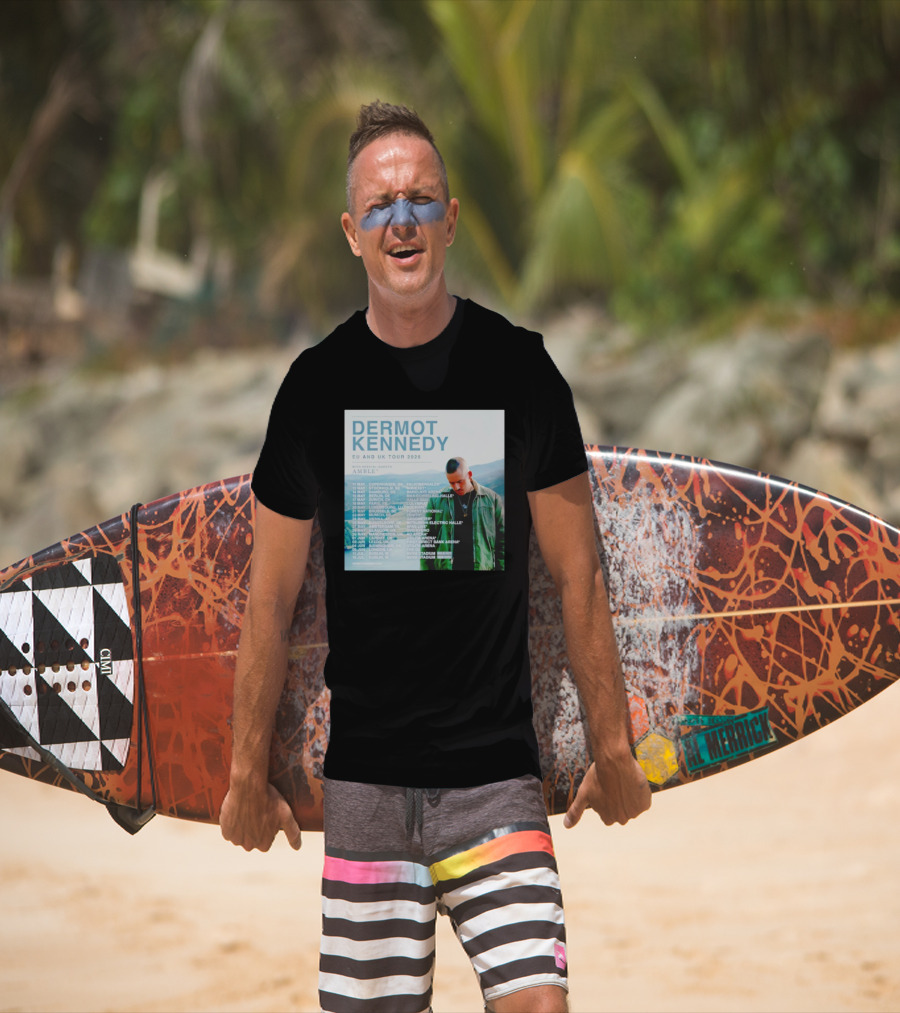 Dermot Kennedy EU And UK Tour 2026 With Special Guests Amble Concert Dates And Locations T-Shirt