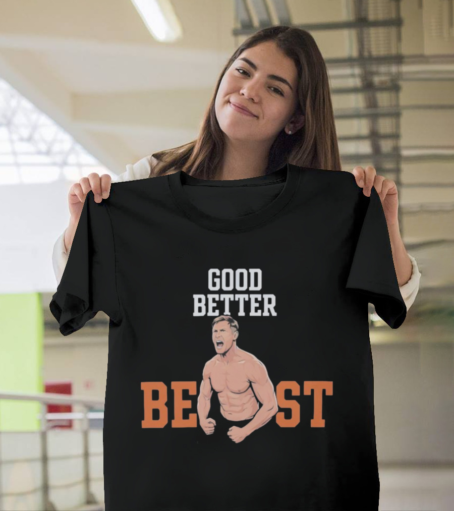 Good Better Beast Chicago Bears Football Ben Johnson T-Shirt