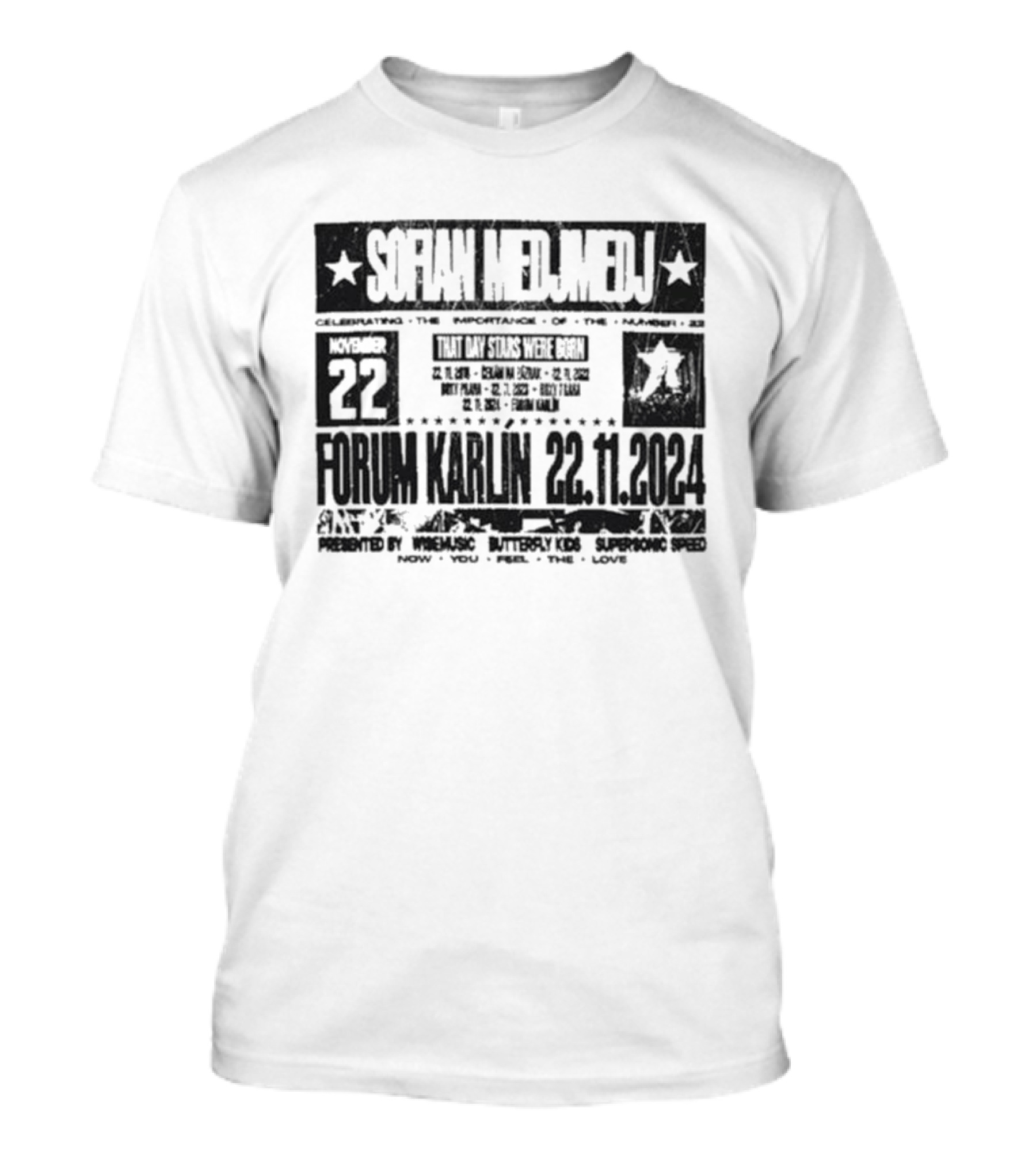 Sofian Medjmedj Czechoslovakia Event Forum Karlin 22 11 2024 T-Shirt