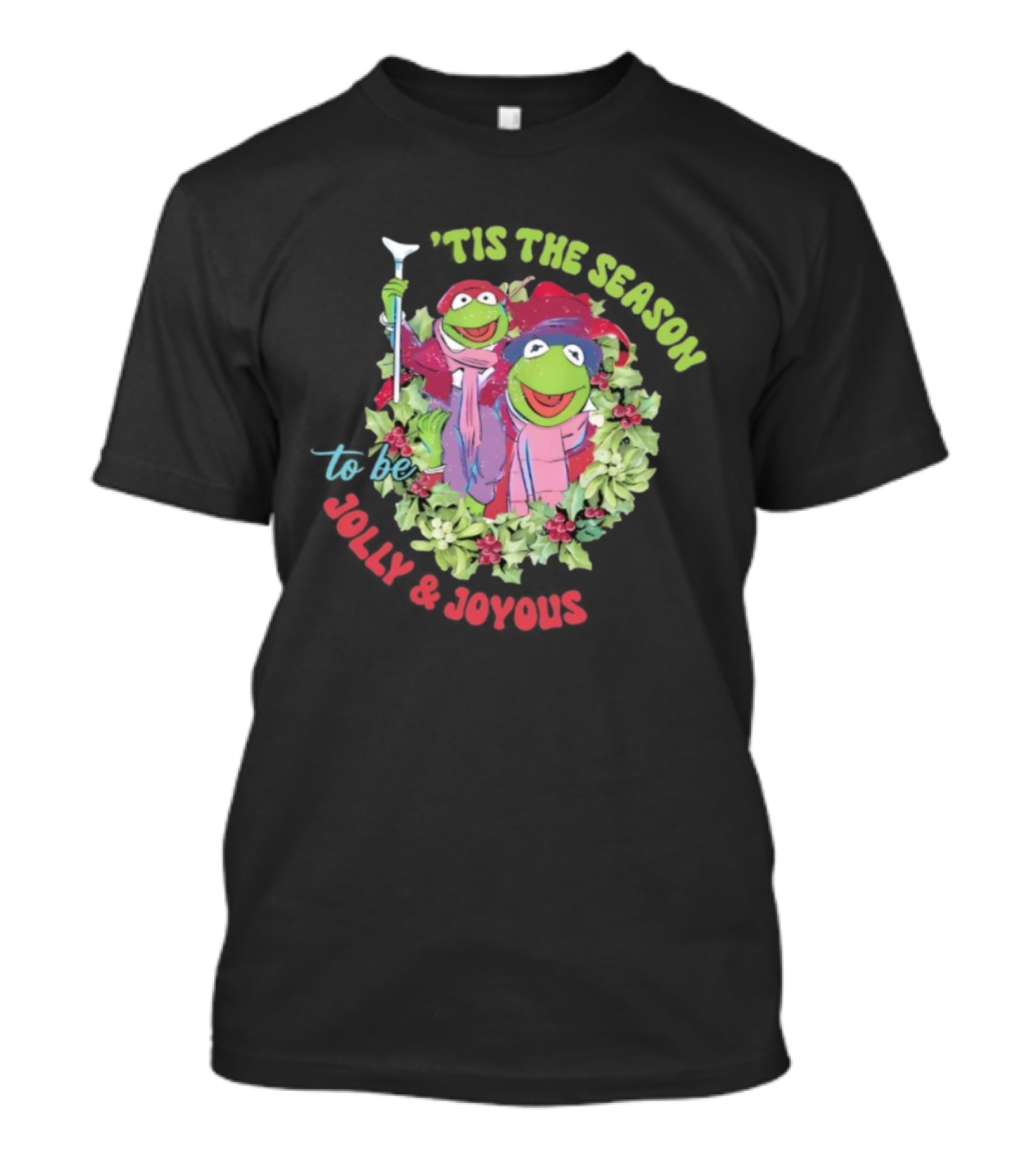 Muppets Christmas Carol Tis The Season Be Merry And Joyous T-Shirt