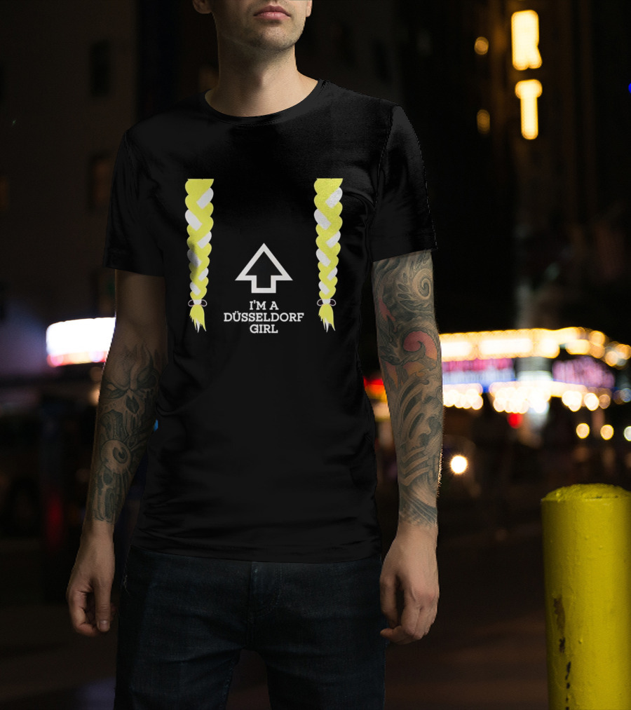 Nick Jonas Christmas Düsseldorf Girl Festive Braids T-Shirt