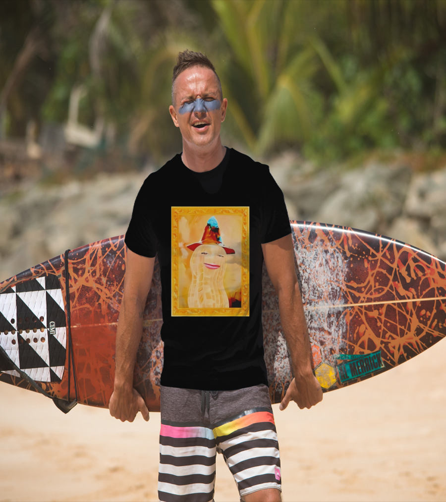 The Burnt Peanut Bungulator Witch Hat Portrait Renaissance T-Shirt