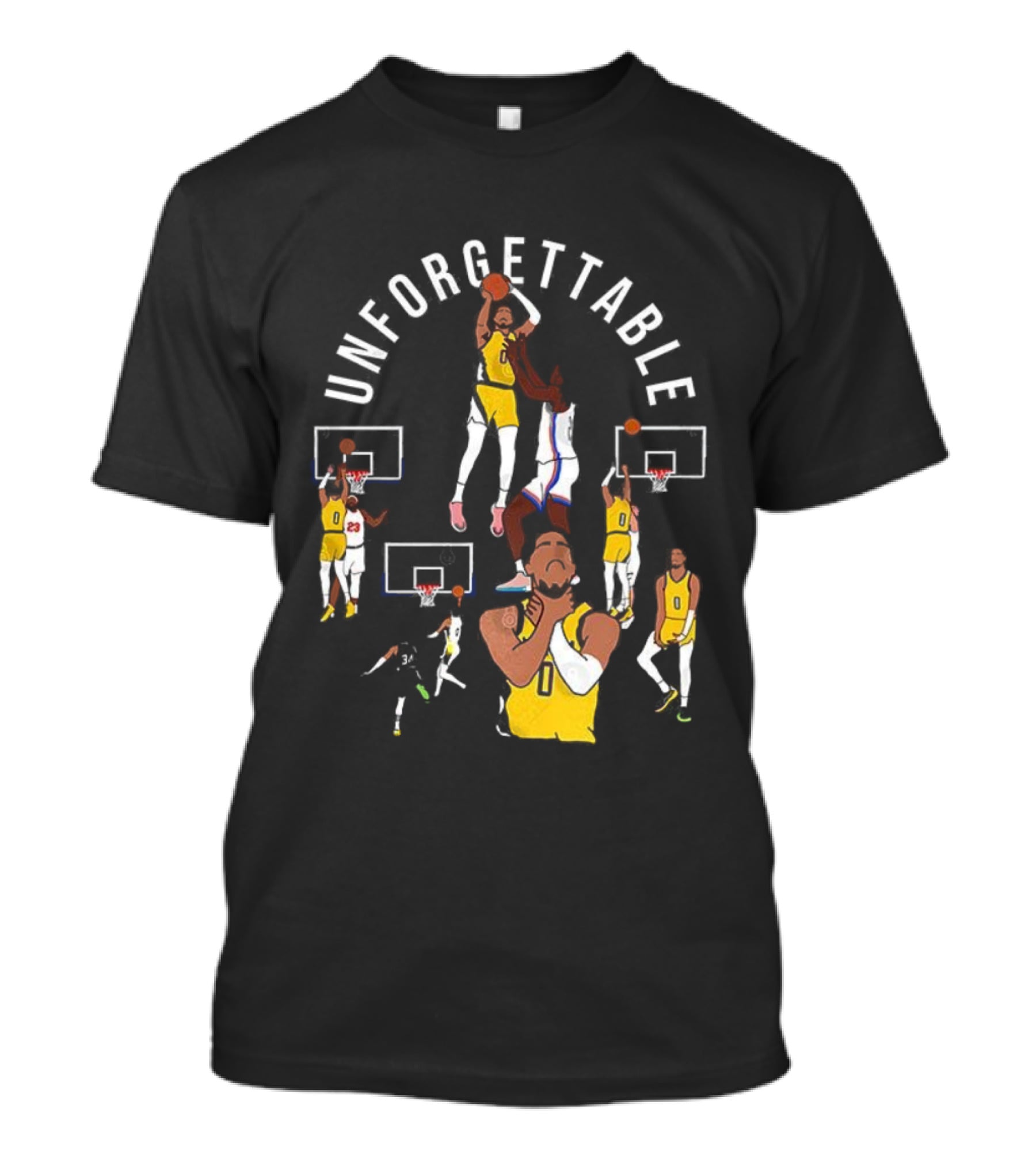 Unforgettable Tyrese Haliburton Basketball Highlight Moments T-Shirt