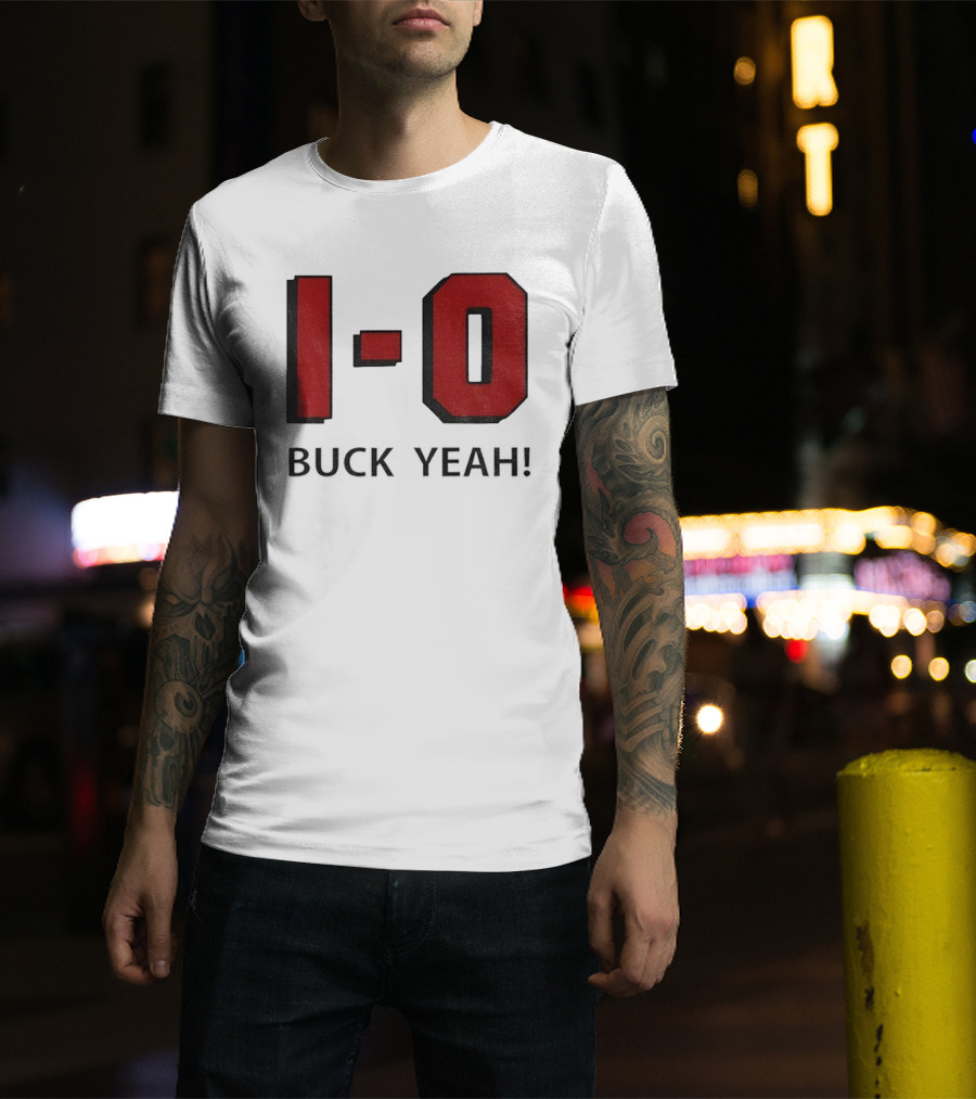 Ohio State Buckeyes I O Buck Yeah Football NFL 2025 T-Shirt