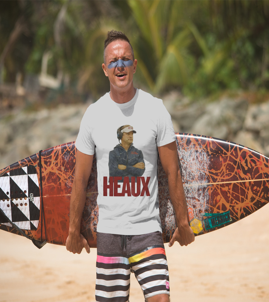 Ole Miss Rebels Lane Kiffin Heaux 2025 Football T-Shirt