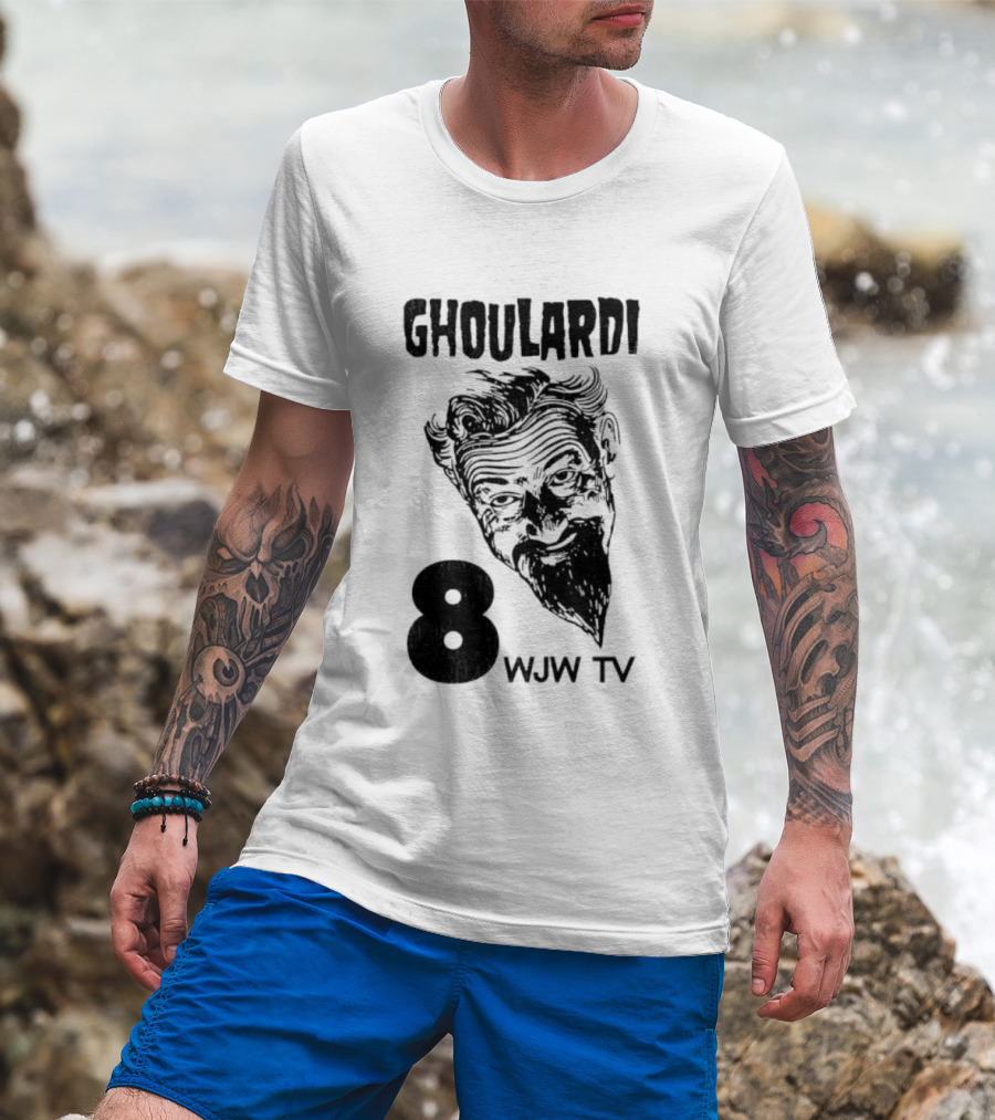 Ghoulardi TV 8 WJW Classic Vintage Style T-Shirt