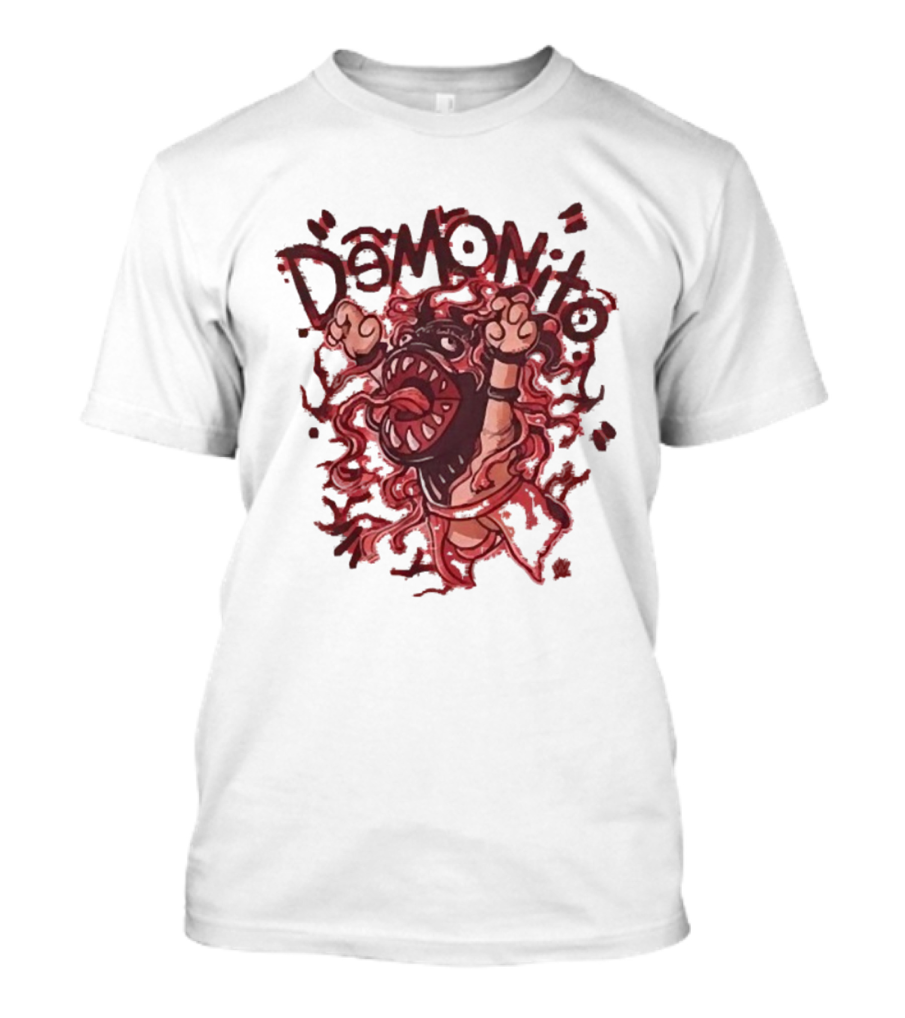 Demonio WWE Finn Balor Character Art Monster T-Shirt