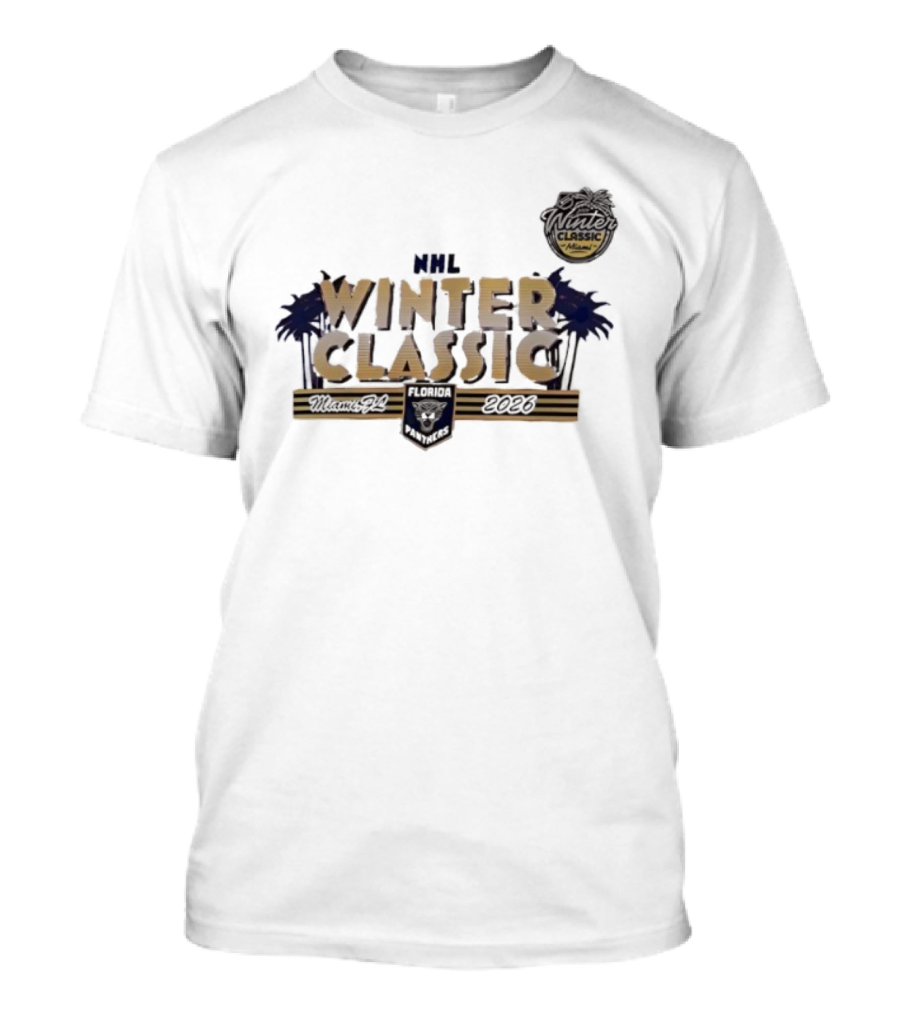Florida Panthers NHL 2026 Winter Classic Hometown Event T-Shirt