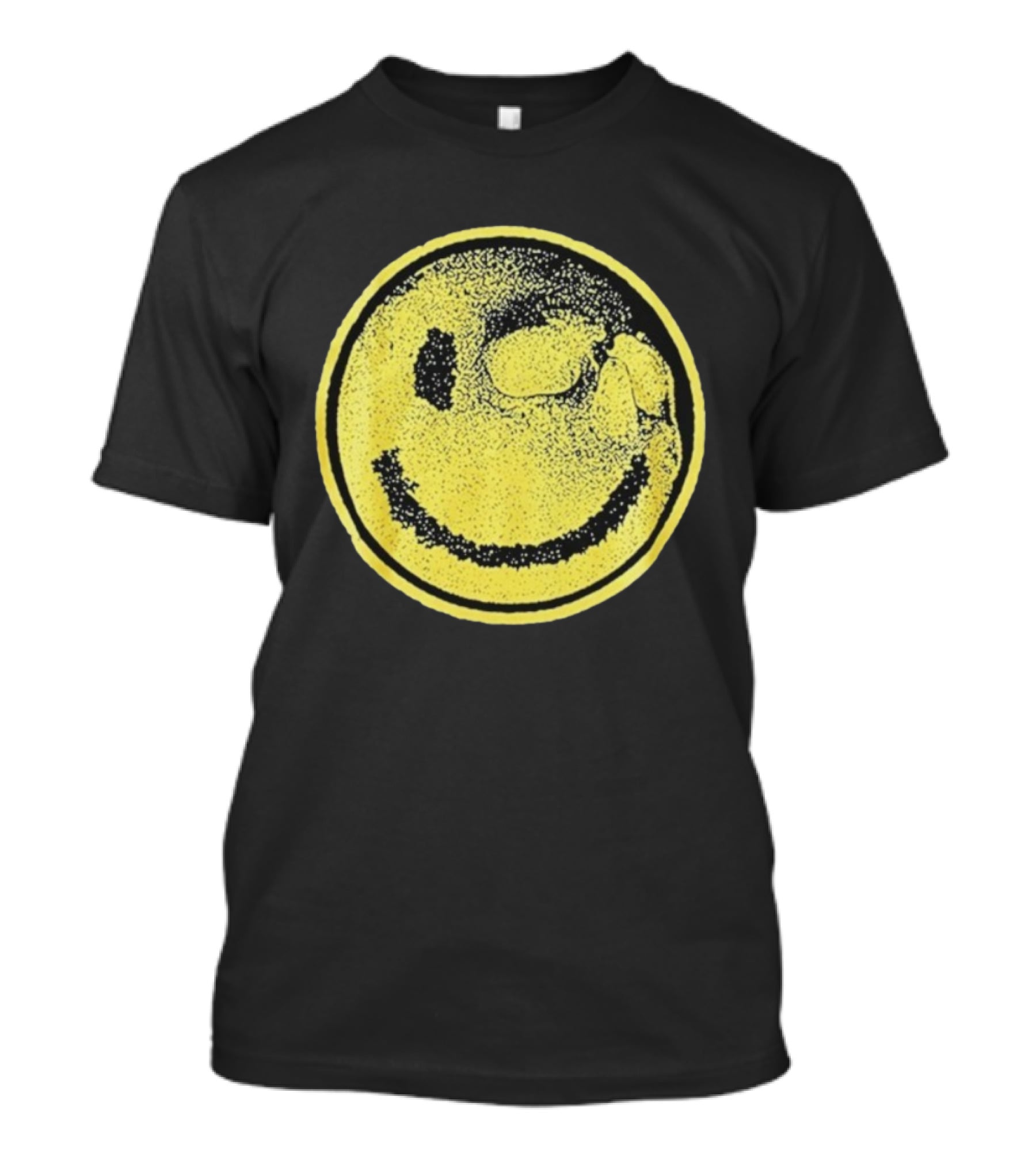 Against Me! Mandatory Happiness Yellow Smiley Face T-Shirt