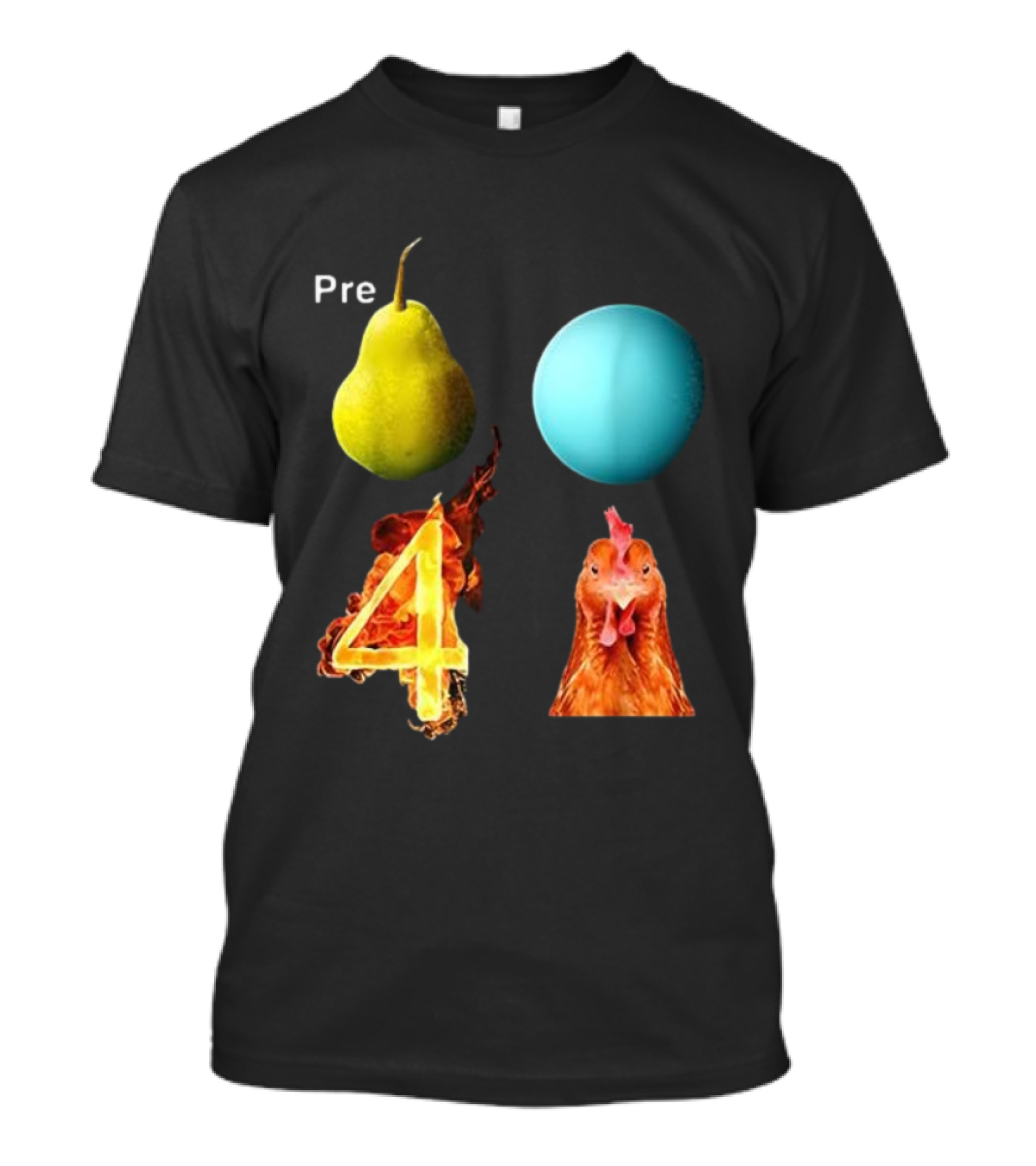 Pre Pear Uranus 4 Chicken Dan Howell T-Shirt