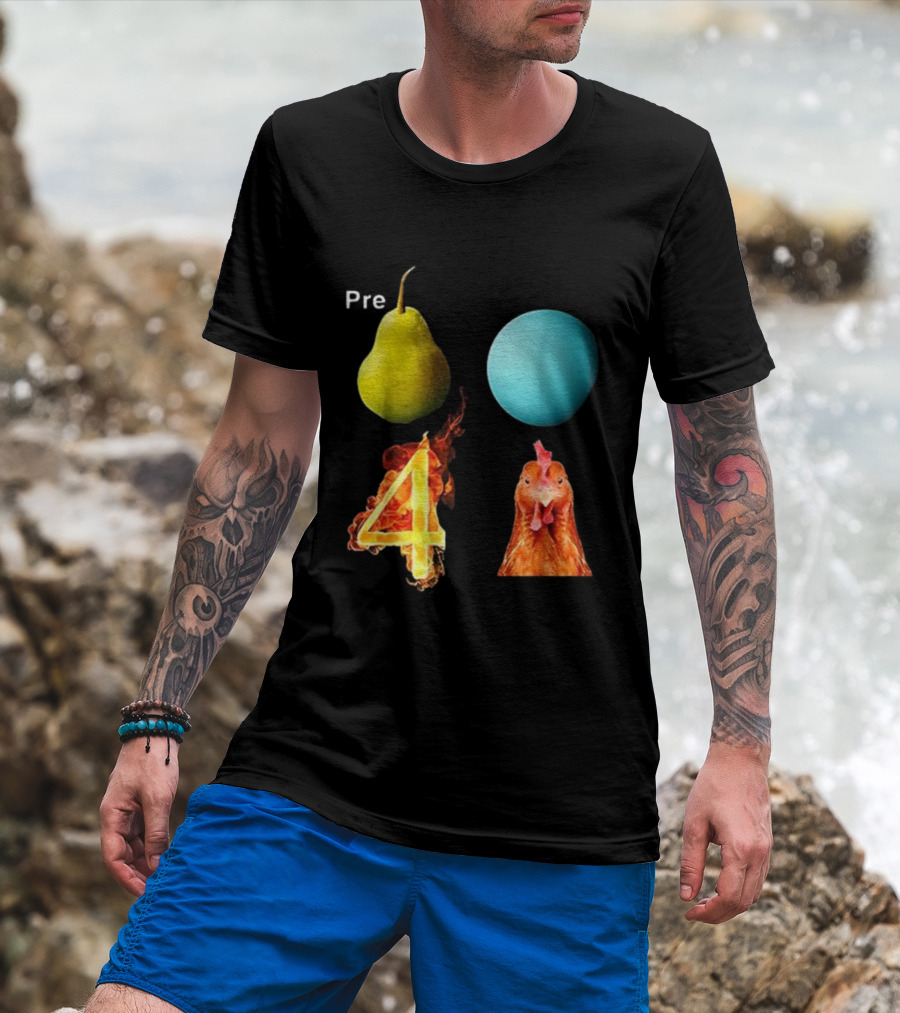 Pre Pear Uranus 4 Chicken Dan Howell T-Shirt