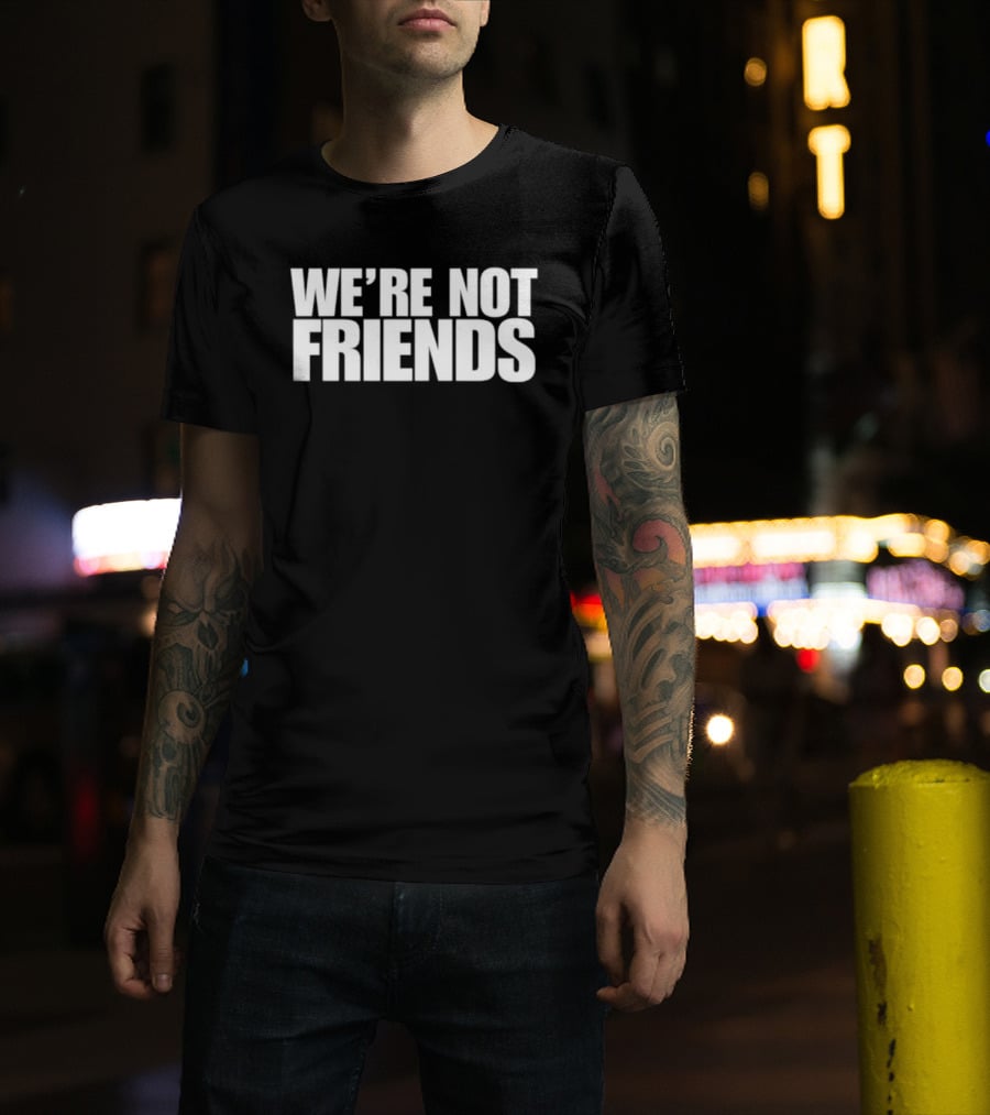 Alexa Bliss Charlotte Flair We're Not Friends Rivalry T-Shirt