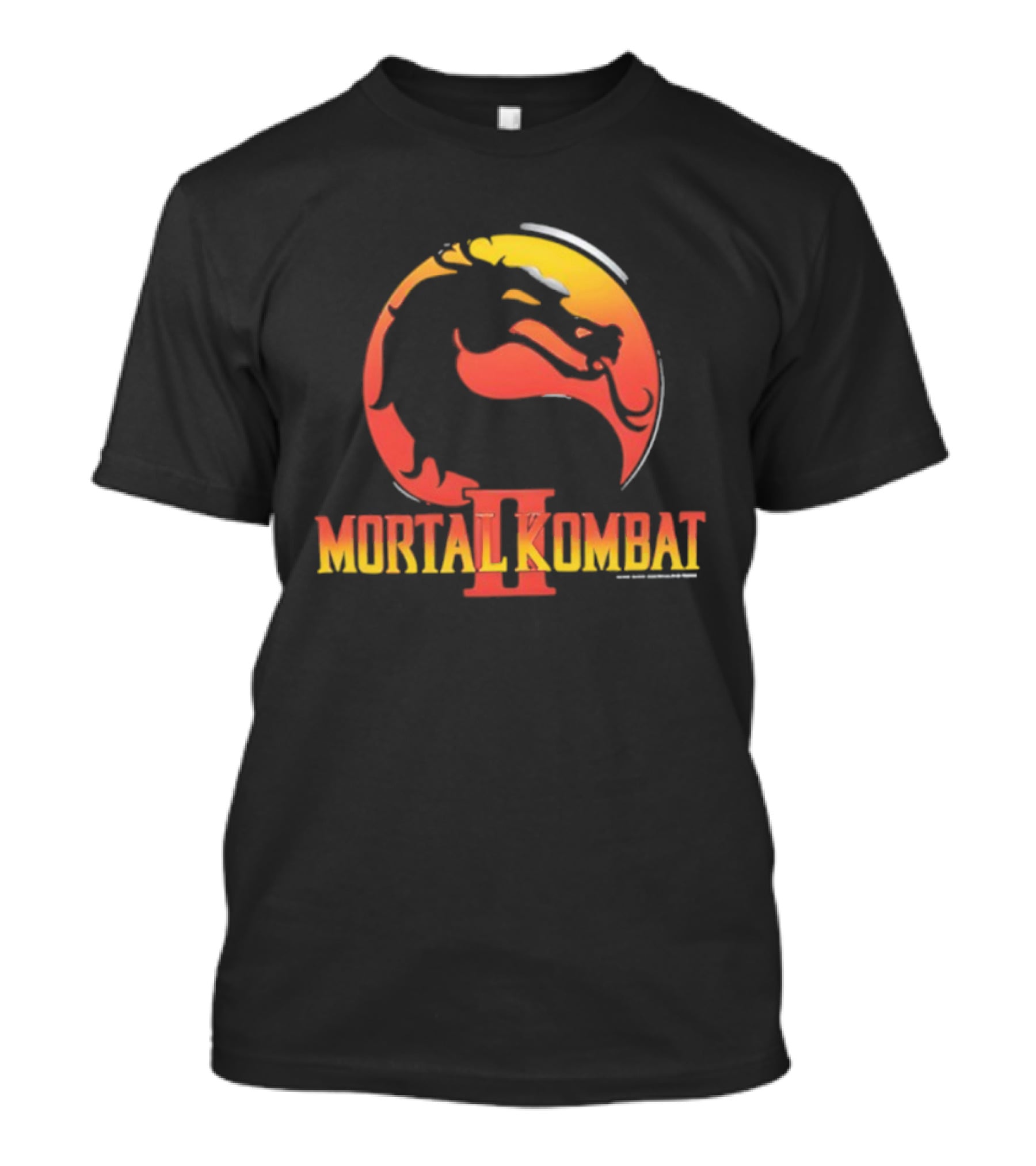 Cary Hiroyuki Tagawa Mortal Kombat II Dragon Logo T-Shirt