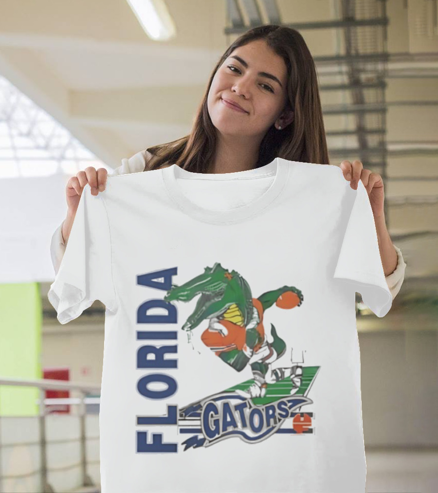 Florida Gators Vintage Mascot Football T-Shirt