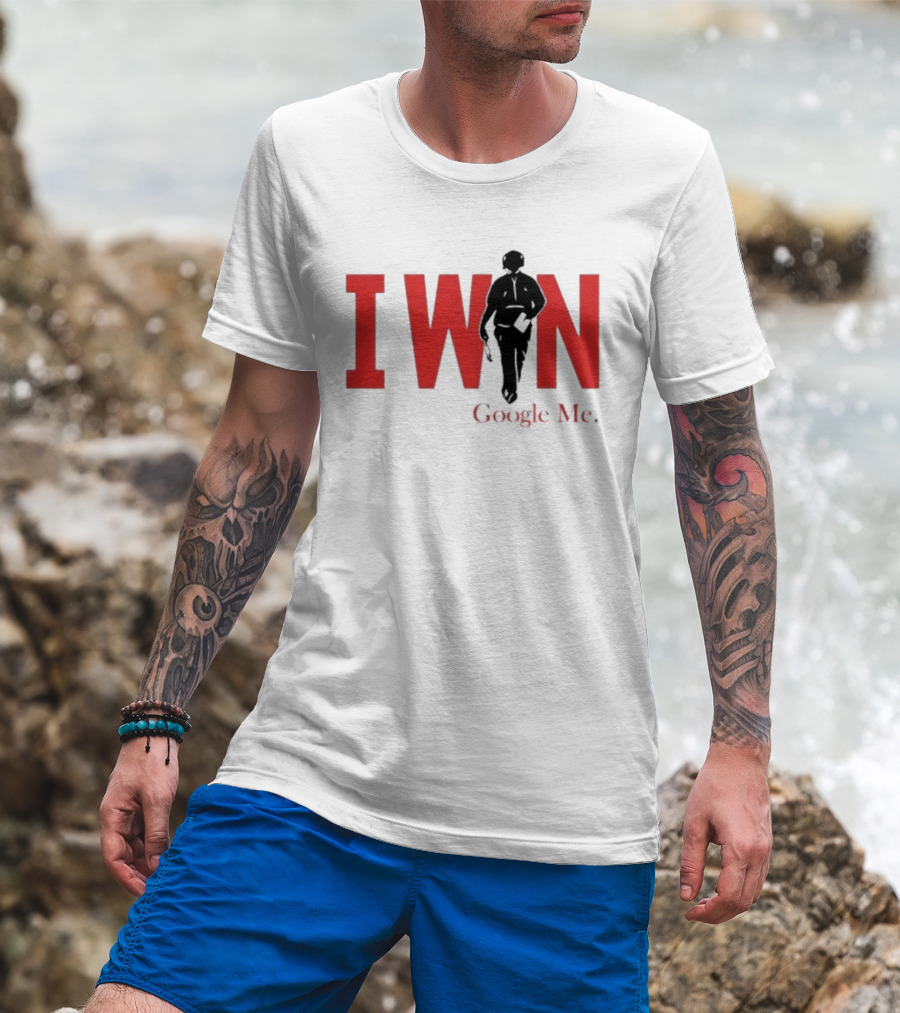 I Win Google Me Curt Cignetti Indiana Hoosiers Slogan T-Shirt