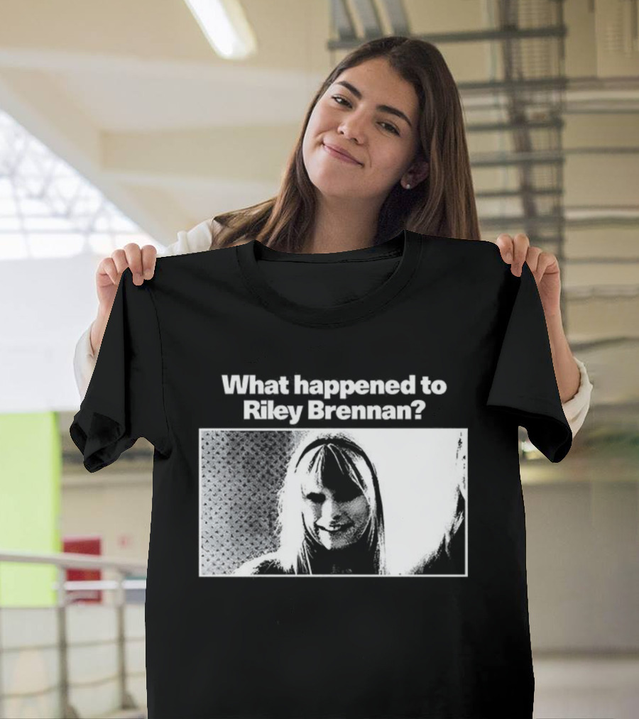 What Happened To Riley Brennan Face Design T-Shirt