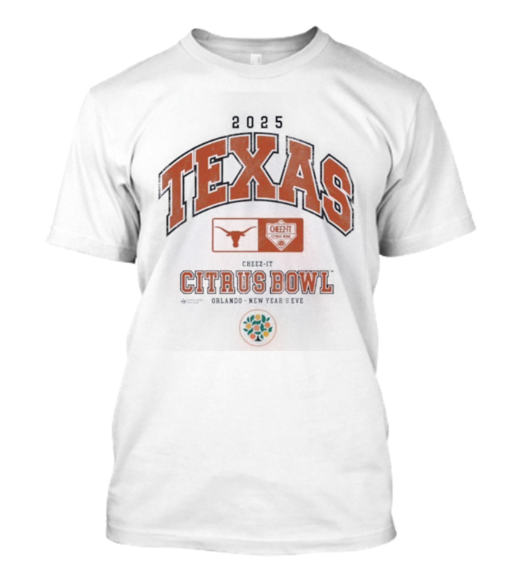 2025 Texas Longhorn Citrus Bowl Cheez-It T-Shirt