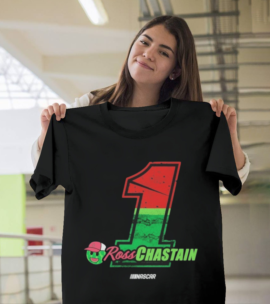 Ross Chastain Melon Man 1 NASCAR Racing Fan Merch T-Shirt