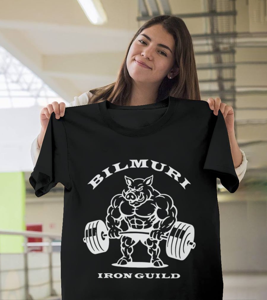 Bilmuri Iron Guild Powerlifting Boar T-Shirt