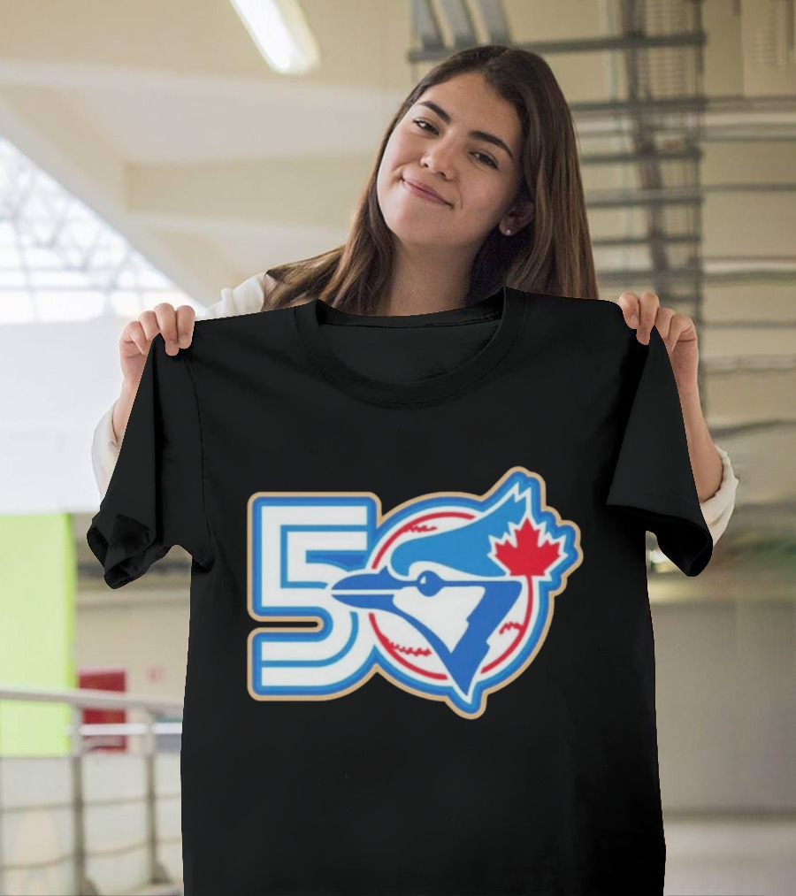 Toronto Blue Jays 50th Anniversary Celebration MLB 2026 Edition T-Shirt
